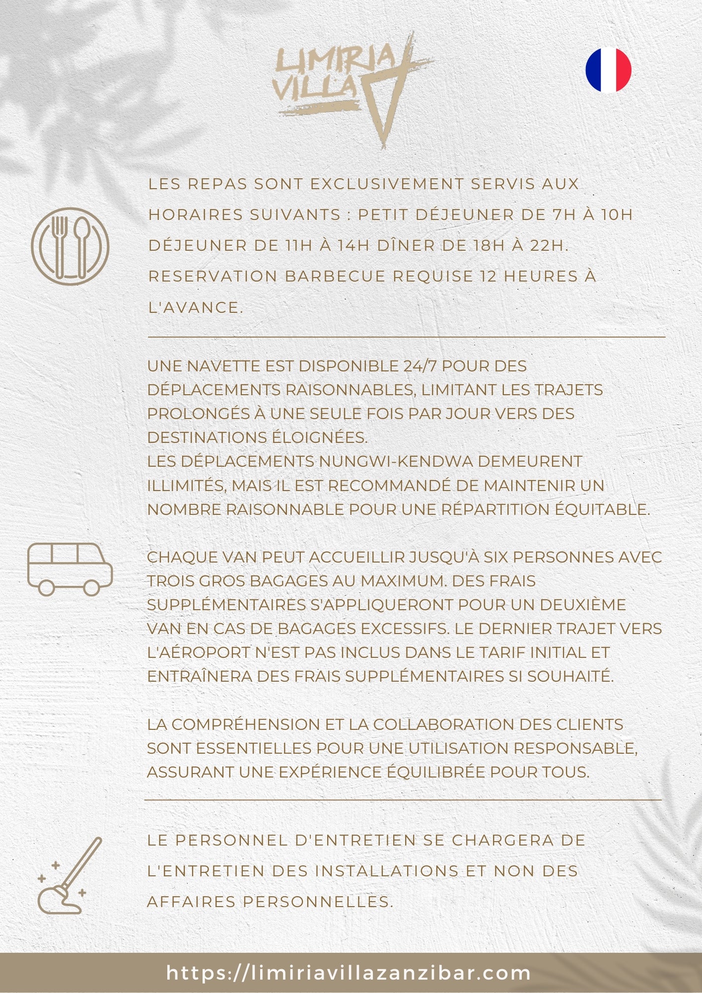 Réservez votre séjour